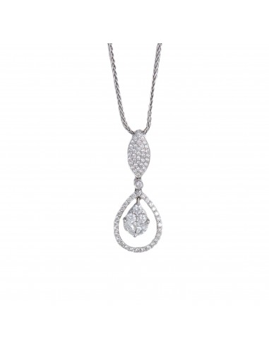 COLLIER "AURORA" OR & DIAMANTS livraison gratuite