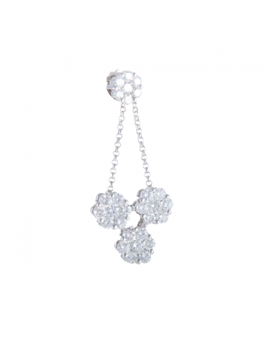 BOUCLES D'OREILLES OR & DIAMANTS destockage