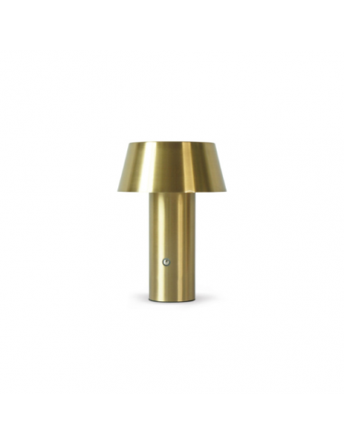 Lampe Sans Fil Doré Satiné Rechargeable Paris Déstockage Promo