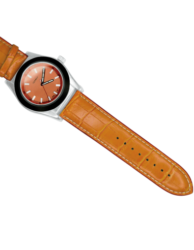 Montre avec bracelet orange d'Europe débarque