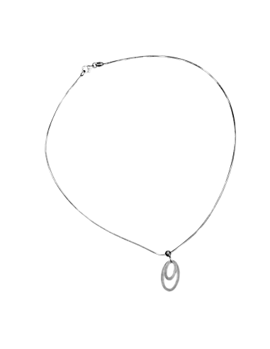 Collier en argent 925 original le concept de la Pate a emporter 