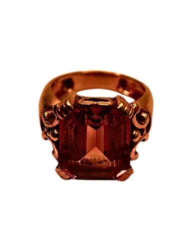 Bague or jaune 18K avec une citrine Comparez et commandez 