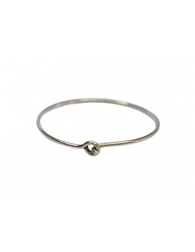 Bracelet Jonc en argent 925 articulé Capre Diem Amélioration de cerveau avec