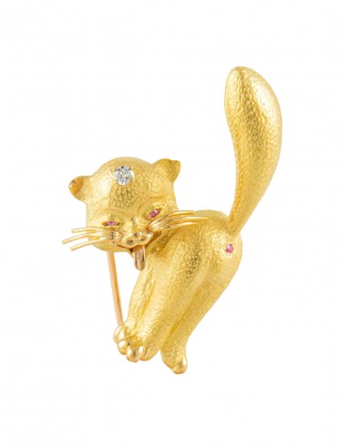 BROCHE CHAT "FARCEUR" shop