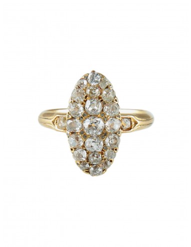 BAGUE MARQUISE OR & DIAMANTS commande en ligne