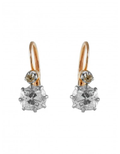 BOUCLES D'OREILLES "DORMEUSES" OR & DIAMANTS l'évolution des habitudes 