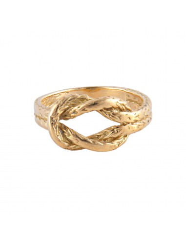 BAGUE « CORDAGE » OR JAUNE livraison et retour toujours gratuits