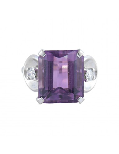 BAGUE "VICTOIRE" OR/AMETHYSTE & DIAMANTS votre